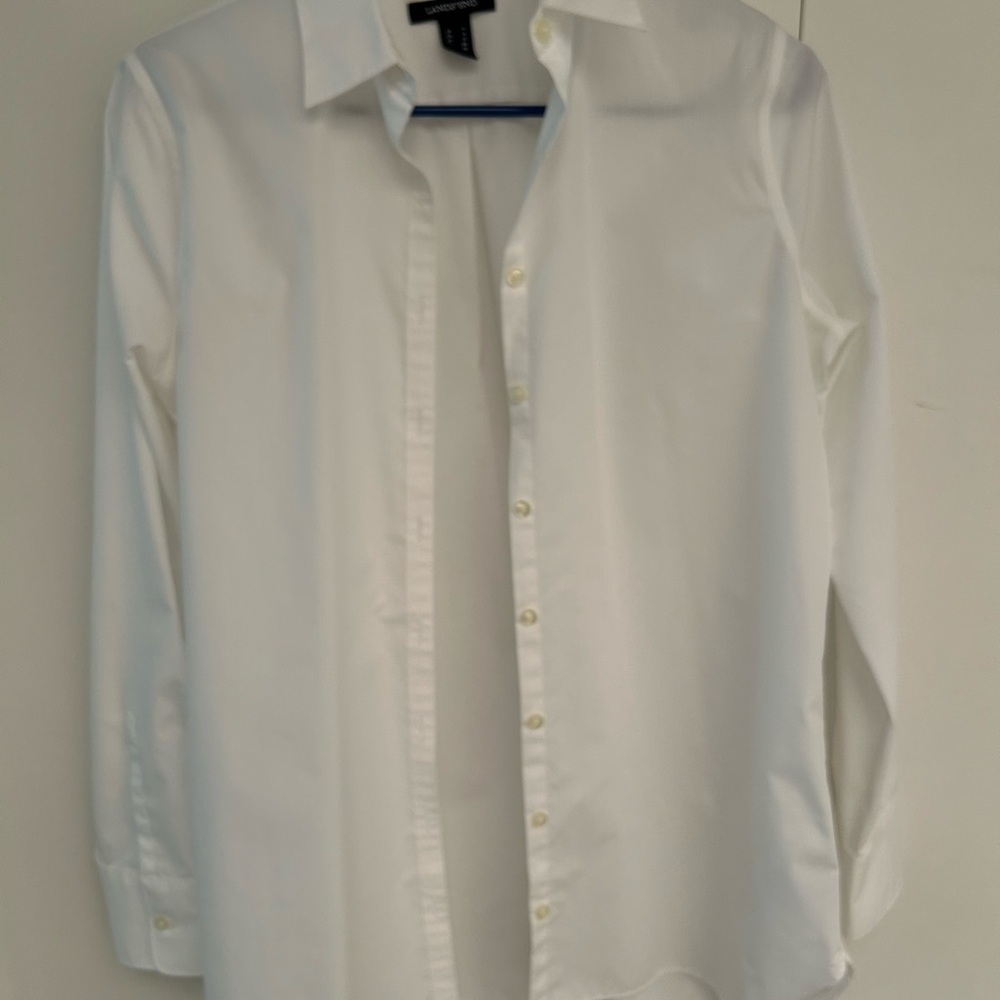 Lands end button down blouse
